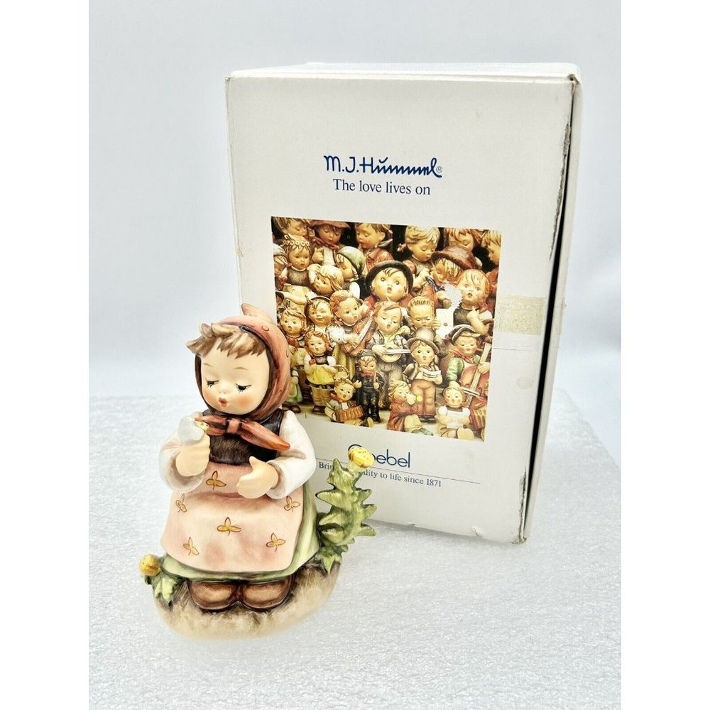 Goebel Hummel 475 Make a Wish Figurine TMK 6 Boxed